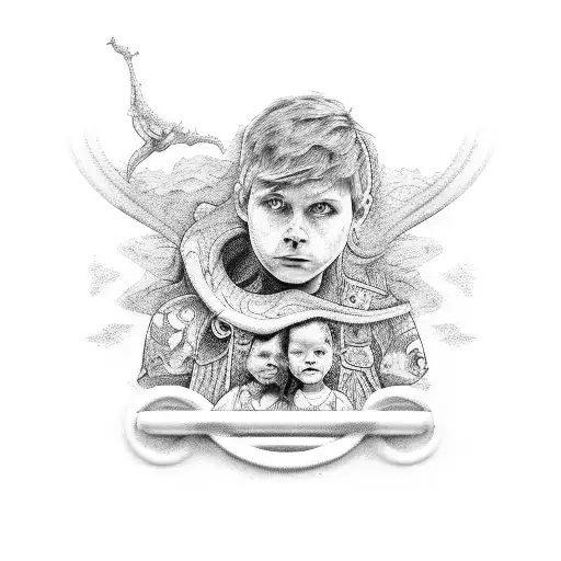 Scale With The Names Of David And Laura As Parents And Ivan And Marta As Children