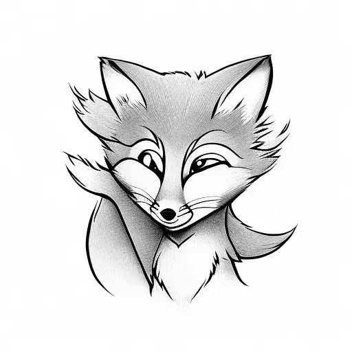 Swiper The Fox Holding Money Bags