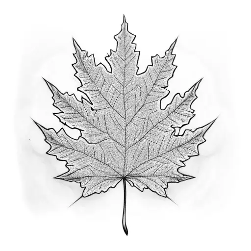 Oak Leaf With A Fun Fact About It