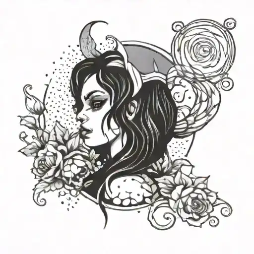 Girl Halloween Themed