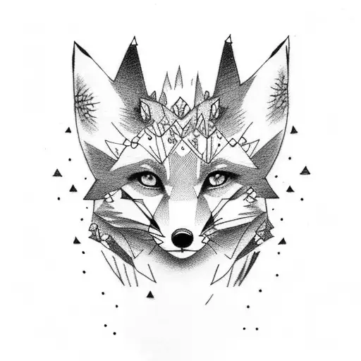 A Note With A Cute Little Fox