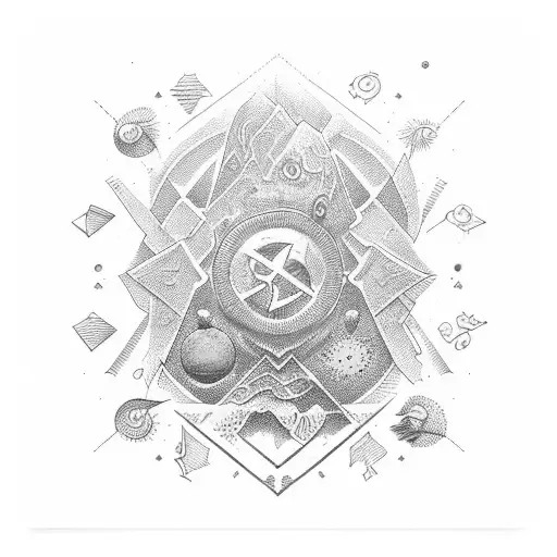 A Book With Math Symbols And Colorful Explosions Coming Out Of It