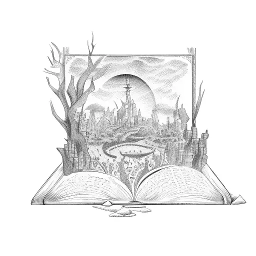 Old Testament In An Opened Book