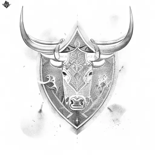 Shield With Bull