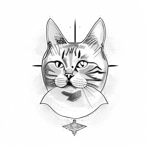 Cat With Cyprus Flag