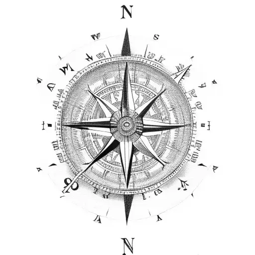 Old Compass Without North