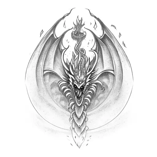 Dragon Fight To Giant Pheonix