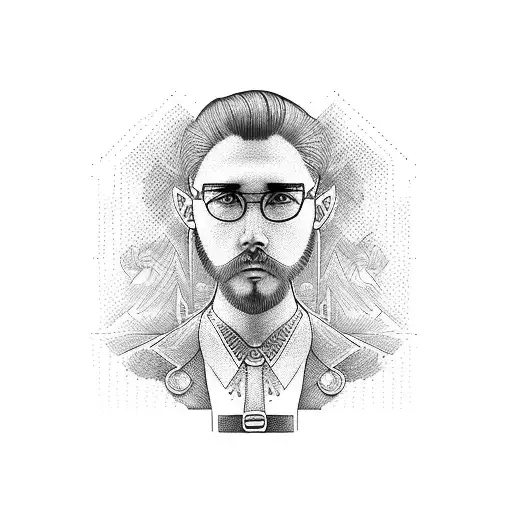 Big Brother And Young Sister Glasses