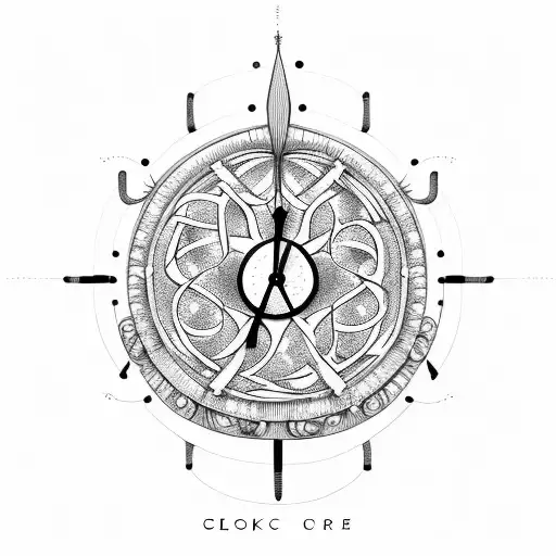 Clock Binary God Tree Of Life