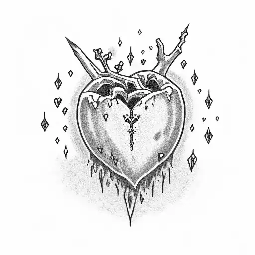 Vampire Heart Small Goth