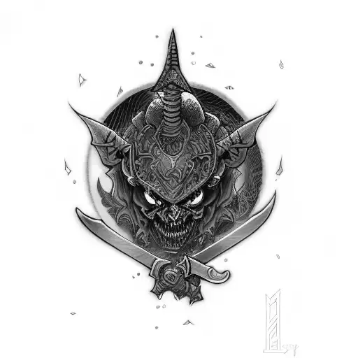 A Demon With Two Swords