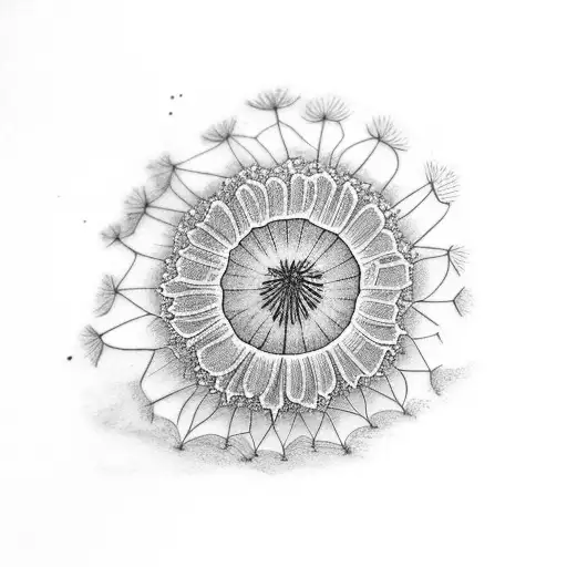 Two Dandelions Semicolon