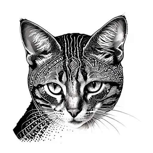 Bengal Cat Creates Magic Circles