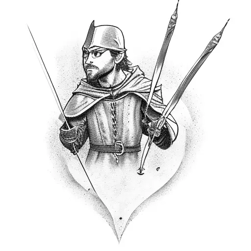 Robin Hood With A Bow