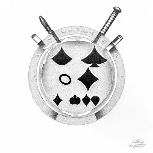 Life Is A Gamble Cards Dice