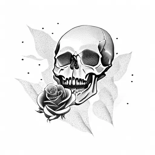 Skull And Roses