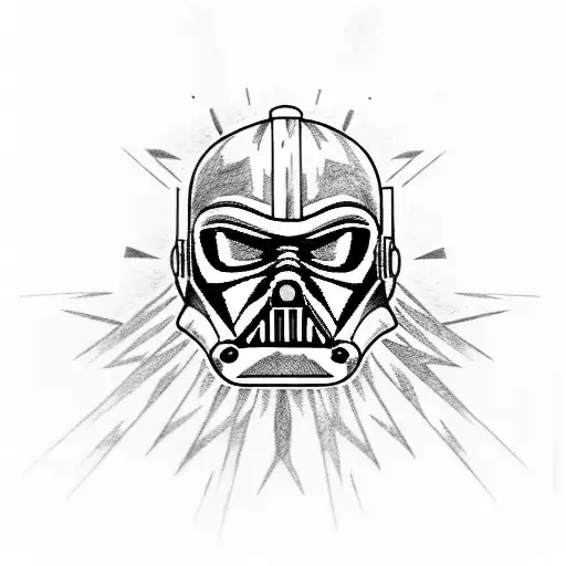 Girl With Slipknot Style Horror Mask Holds A Lightsaber From Star Wars