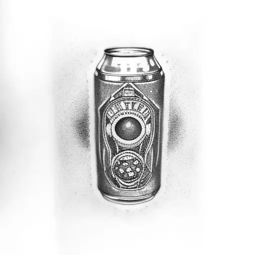 Full Leg Sleeve With Very Small Red Tennents Lager Symbol