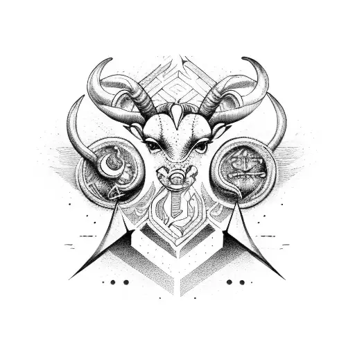 Aries And Gemini Zodiac Symbol