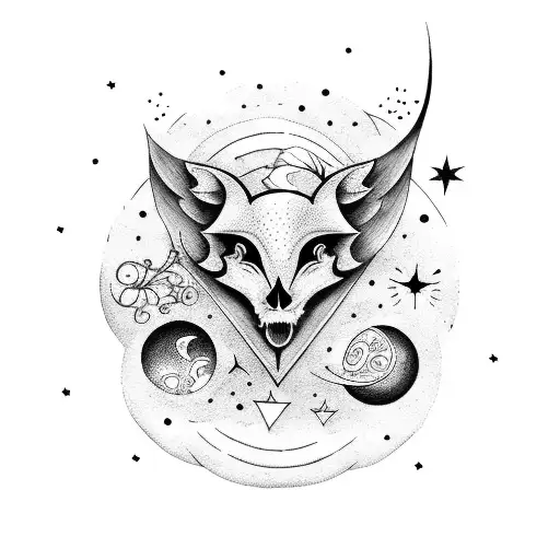 7 With Stars And Moon