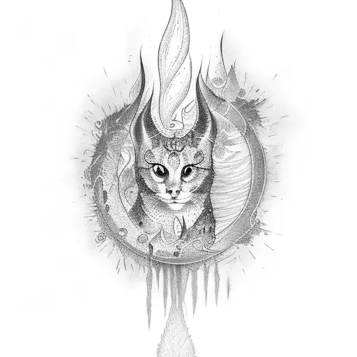 Word Fever With A Flame