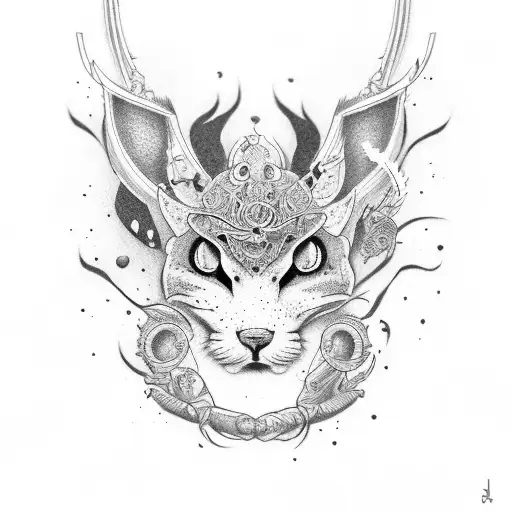 Katana Inside Skin With Cherry Blossum