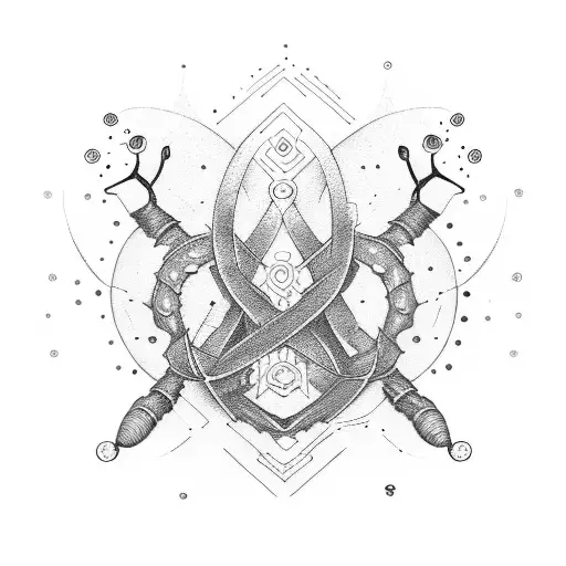 Text Type Amor Fati Infinity Symbol