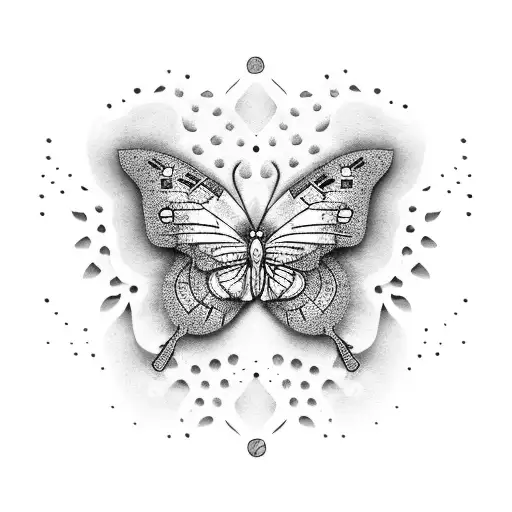 A Stack Of Air Jordan 1 Shoeboxes With Money Overflowing From Them And Butterflies Perched On Top