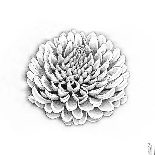Chrysanthemums Turtle