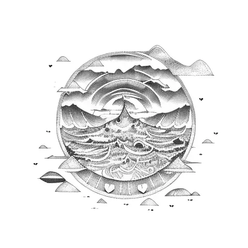 Love Blue To See The Sea