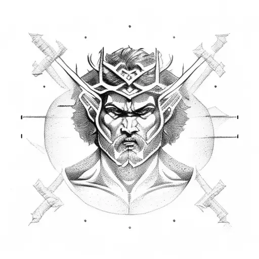 Greek God Atlas Angry