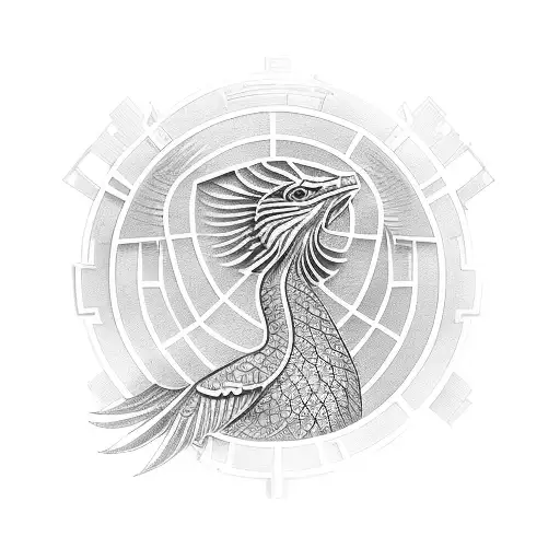 Liver Bird Holding Champions League Trophy