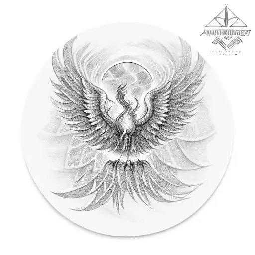 A Phoenix Emerging From A Vinyl Record