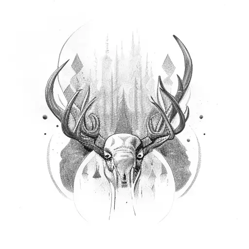 Draw Of Hannibal Barcca With Arabic Caligraphi