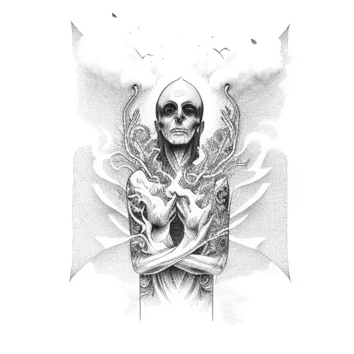 Arm Reaching Down From Heaven Creation Of Adam