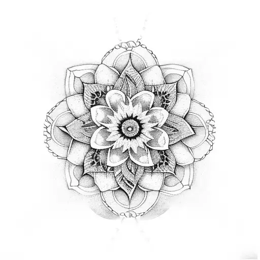 Tribals Flowers Necklace