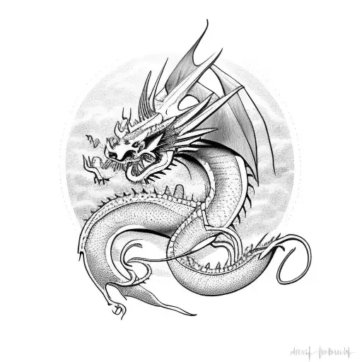 Western Dragon Sitting