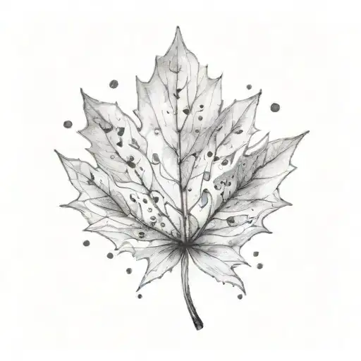 Watercolor Fall Leaf