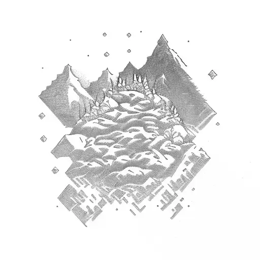 A Skyrim Landscape With A Hidden Cannabis Farm