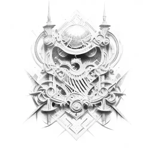 Overgrown Roman Numerals