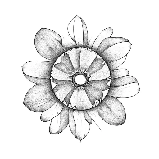Create A Design Of Interconnected People Forming A Daisy Shape