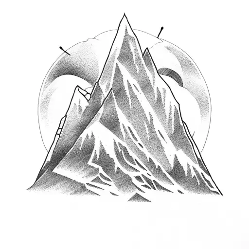 Mountain With Bible Verse