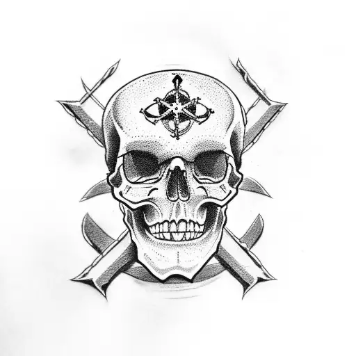 Simple Skull And Crossbones