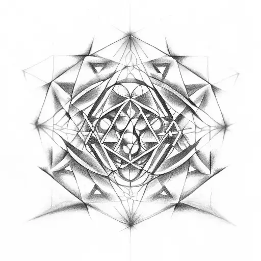 Fuse The Sacred Geometry Of Metatron's Cube With The Hebrew Letters For A Powerful Symbol