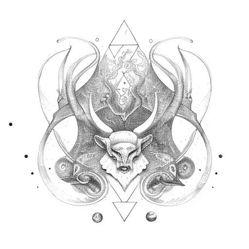 Nordic Nature And Aries Zodiac Sign