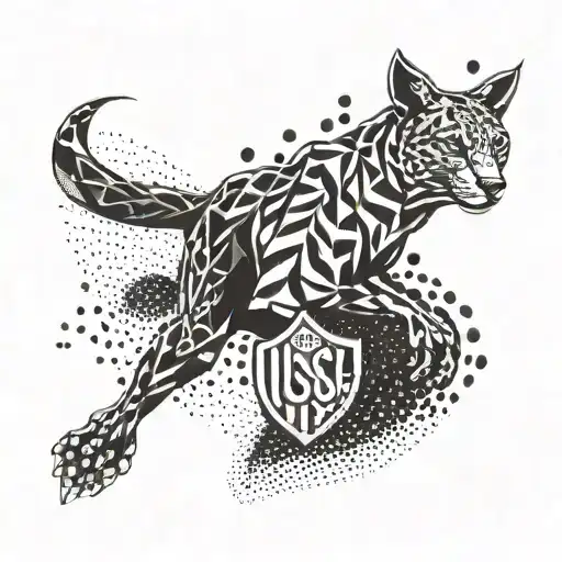 Incorporate Elements Of The Club Lille Losc Team Jersey Into A Unique Abstract Design