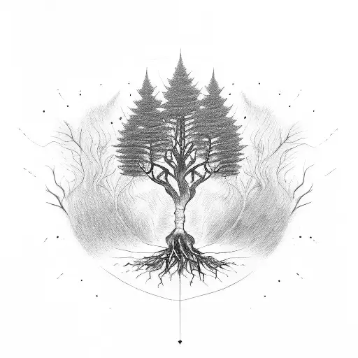 Tree To Heaven With Roots To Hell