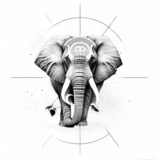 Elephant Circles Trash Polka