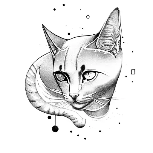 Symbol Of Bastet Protecting Kid