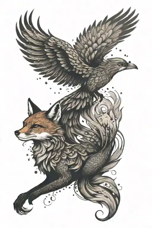 Phoenix And Fox Full Body